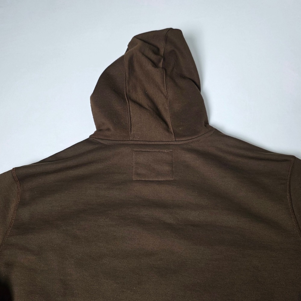 Realtree Hoodie Men Medium Brown Camo American Flag Fleece Pullover Sweatshirt - Picture 7 of 10